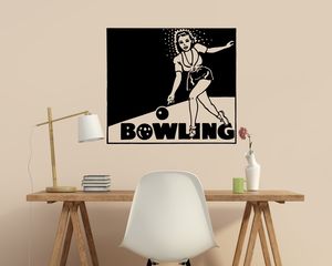 Vinilo Bowling woman