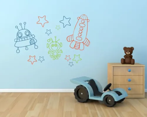 Vinilo de espacio sideral